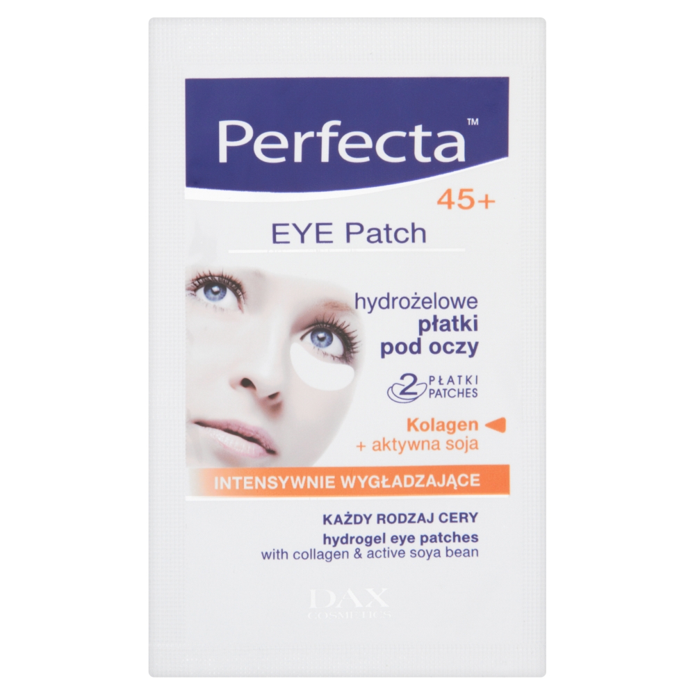 Perfecta Eye Patch, hydrożelowe koreańskie płatki pod oczy 45+