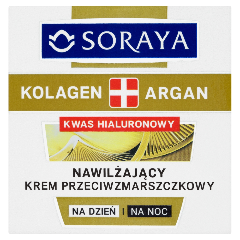Soraya Kolagen+Argan Nawilżający krem przeciwzmarszczkowy