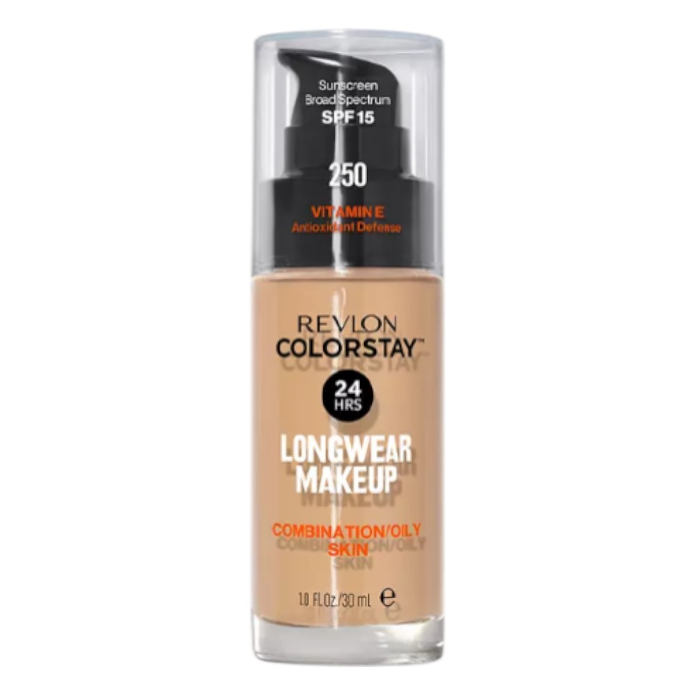 Revlon Colorstay Fondotinta Per Pelle Mista E Grassa, 250 Fresh Beige