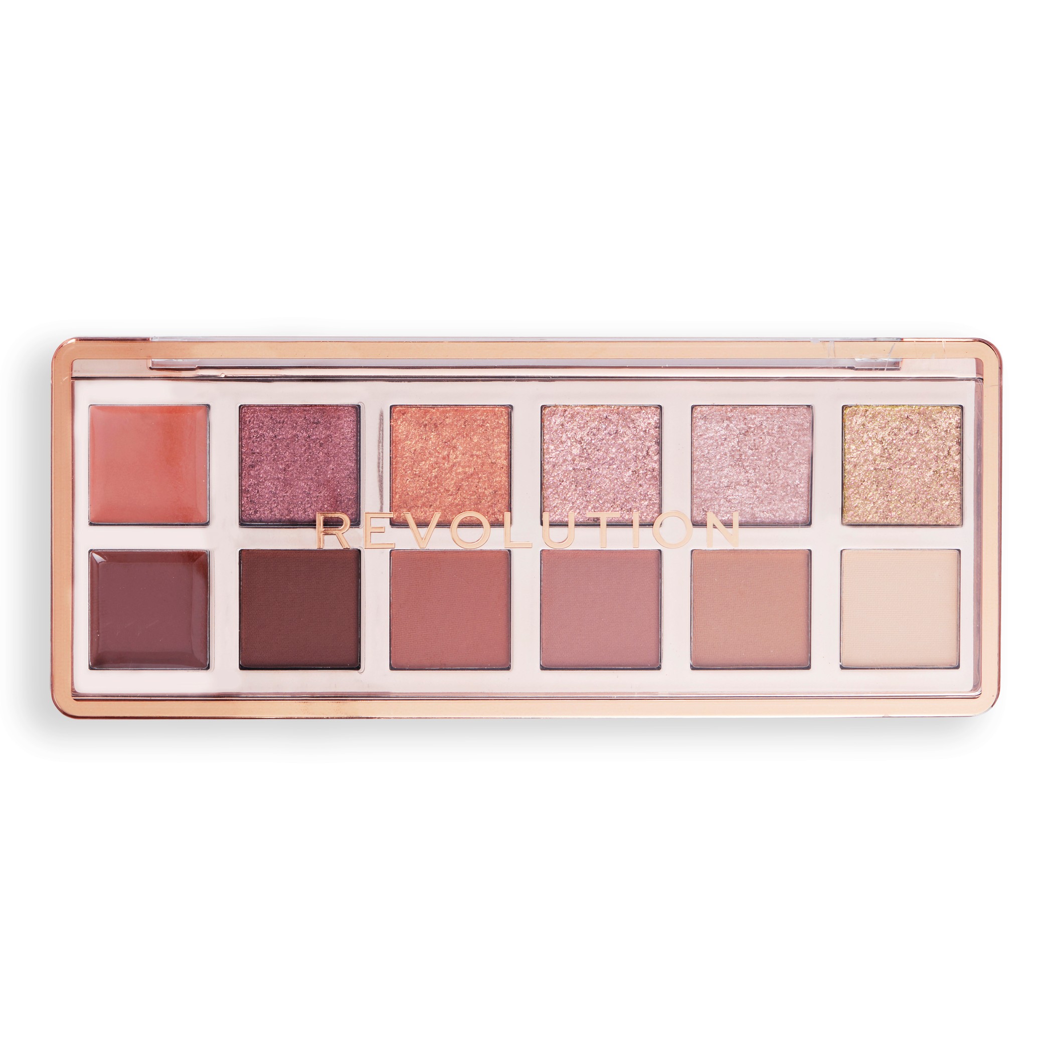Makeup Revolution Paleta cieni do powiek The True Icon Bronze