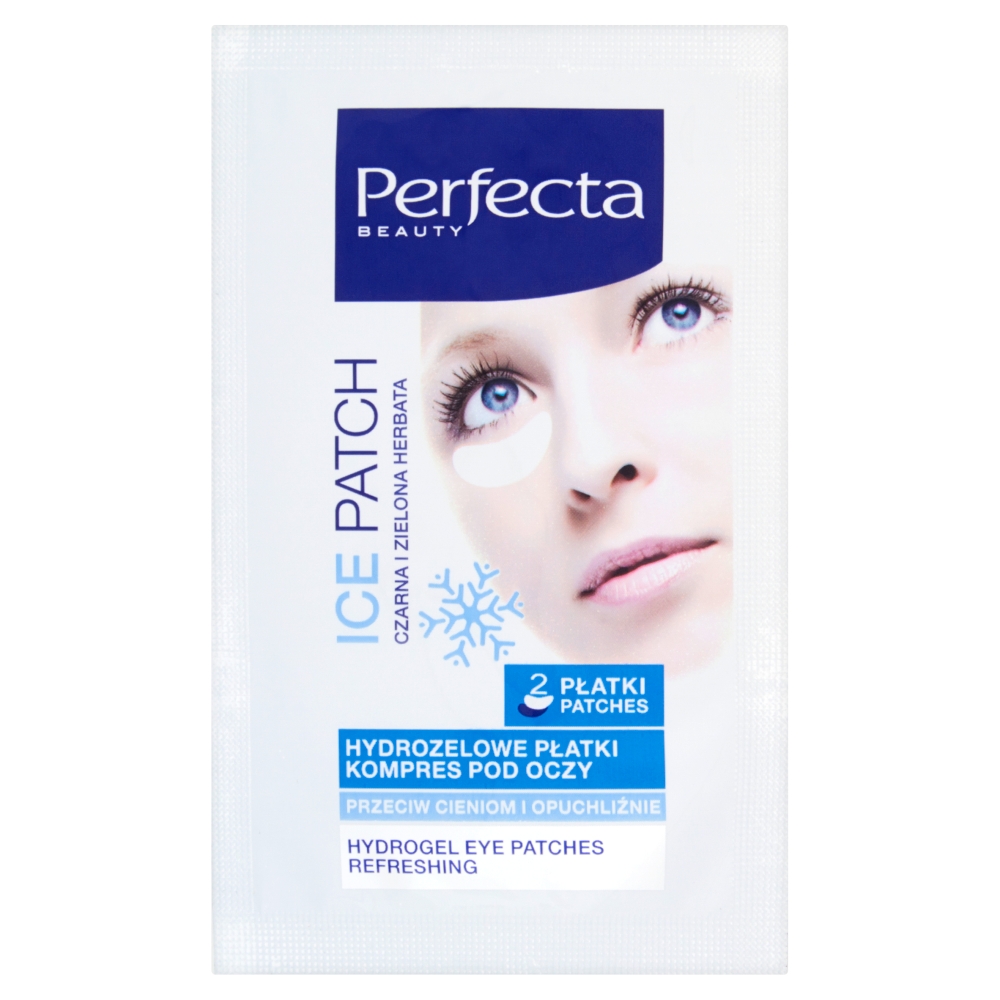 Perfecta Ice Patch, hydrożelowe płatki- kompres pod oczy