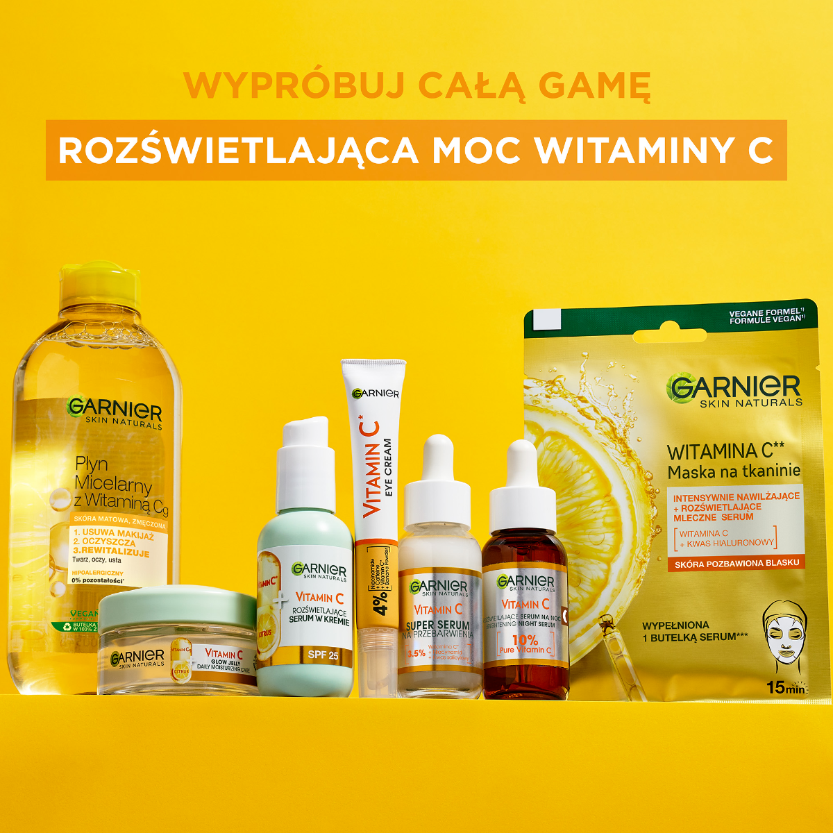 Garnier Skin Naturals Vitamin C Siero Notte Illuminante 30 Ml