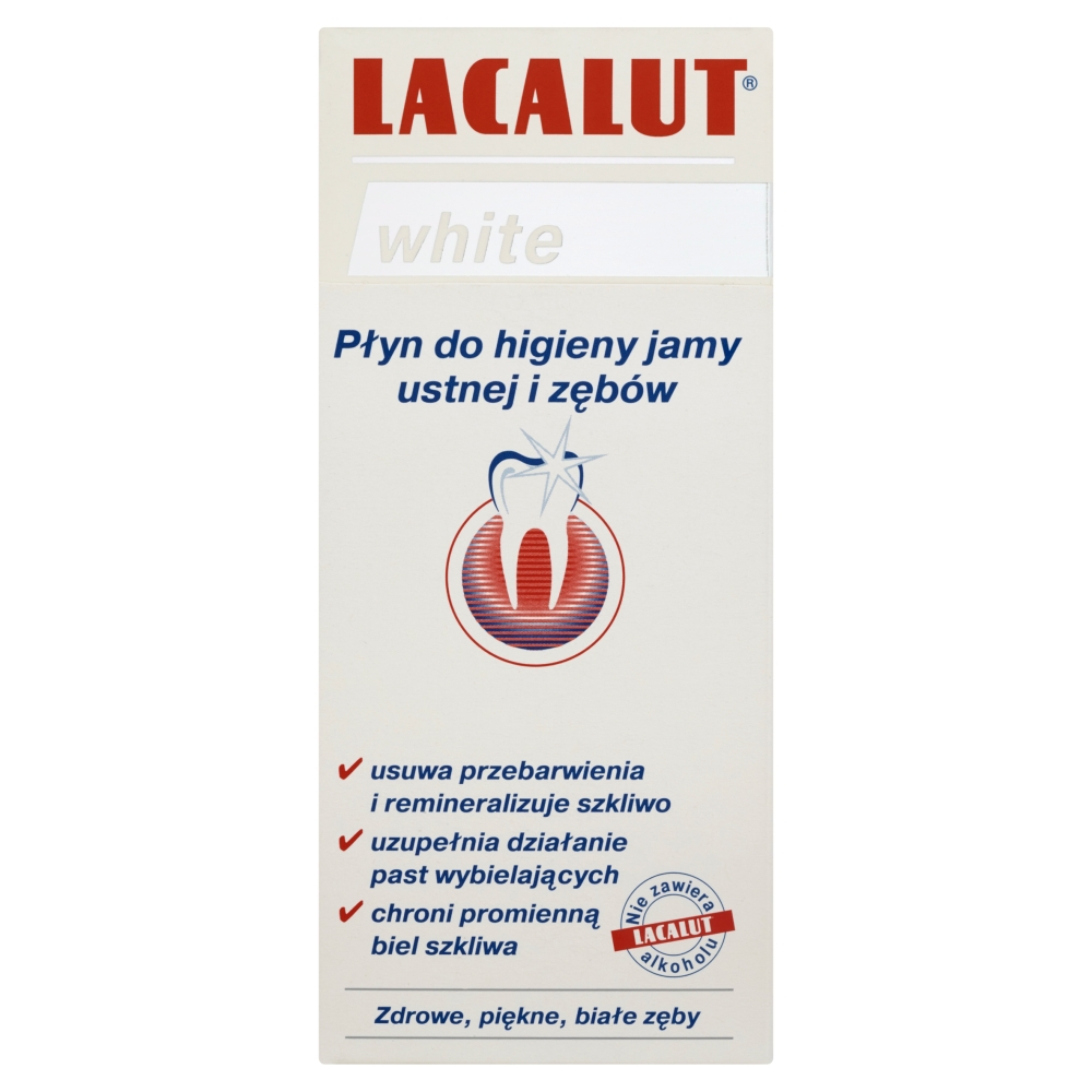 Lacalut White Płyn do płukania Jamy Ustnej