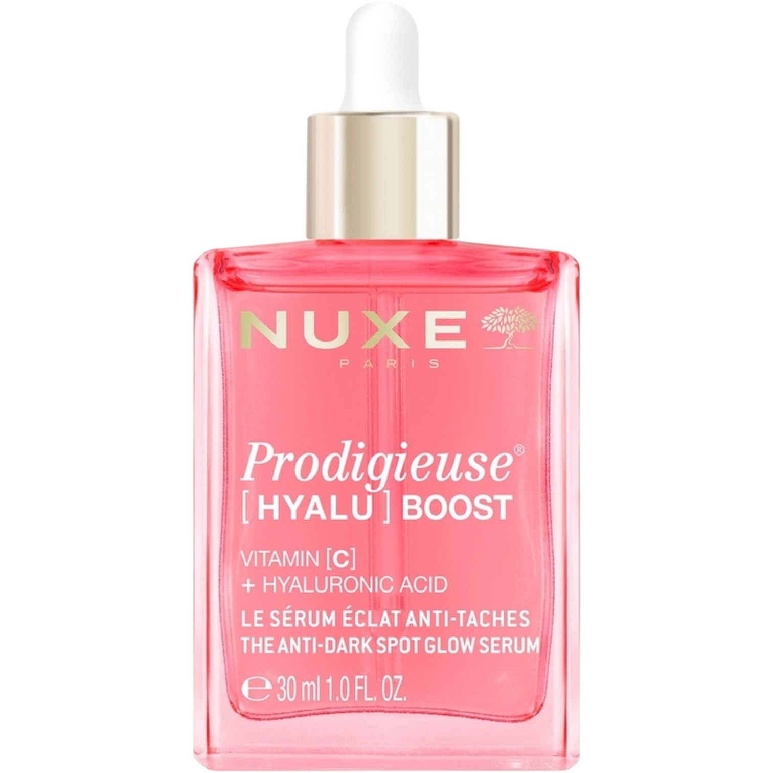 Nuxe Prodigieuse Hyalu Boost Nawilżające serum rozświetlające z witaminą C