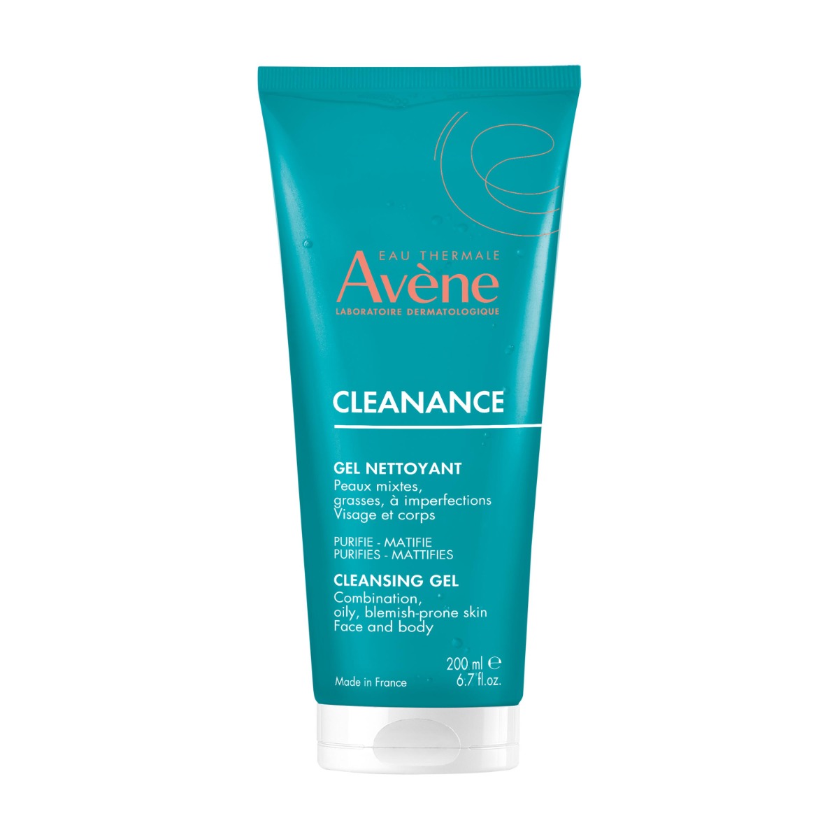 Avène Cleanance Gel Detergente per Pelle Grassa e Acneica 200 ml 200 ml
