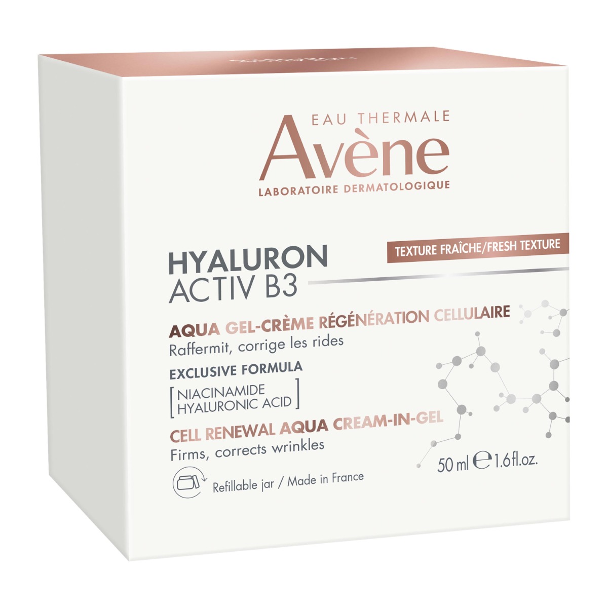 Avène Hyaluron Activ B3 Krem-żel odbudowujący komórki