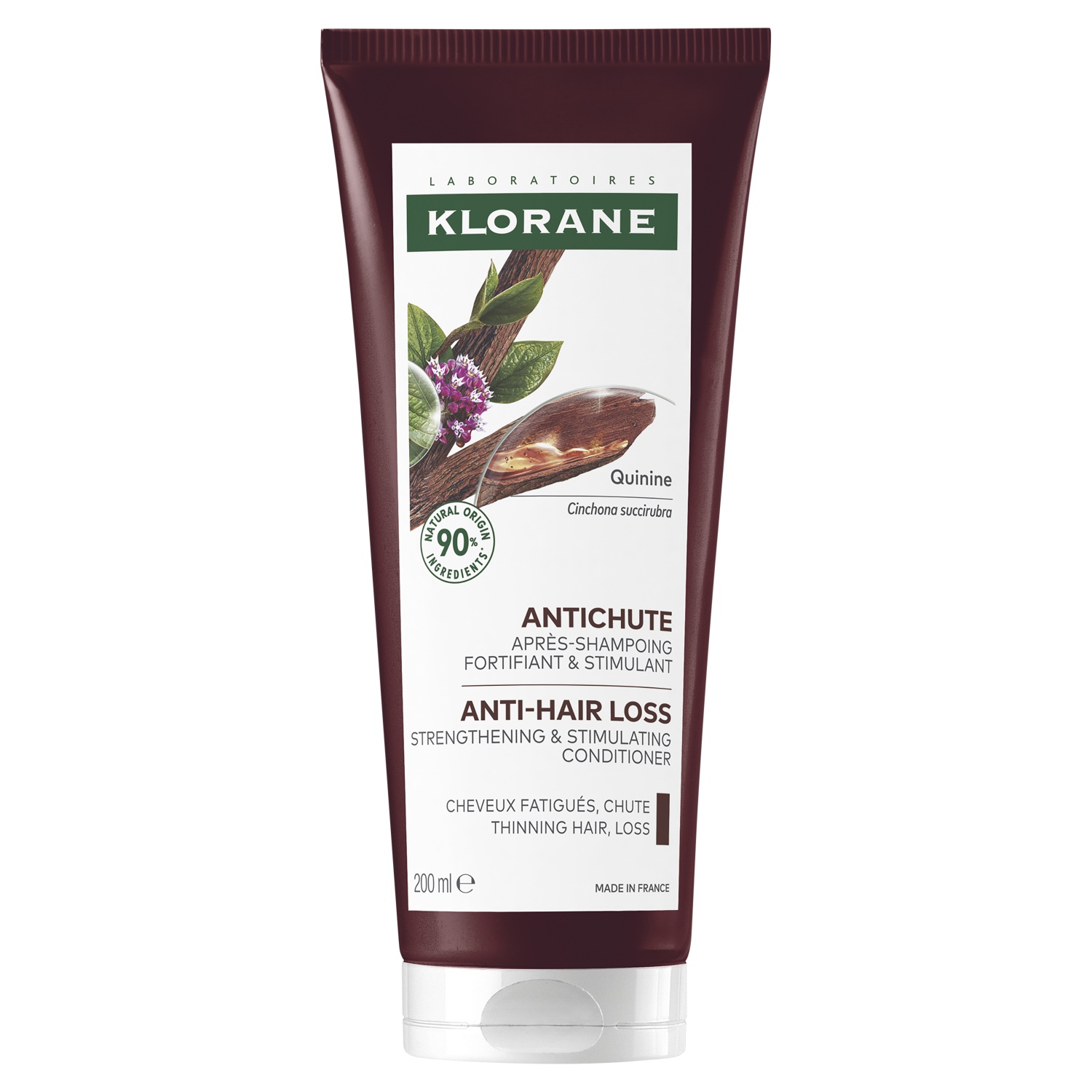 Klorane Przeciw Wypadaniu Włosów Odżywka wzmacniająca i stymulująca z chininą