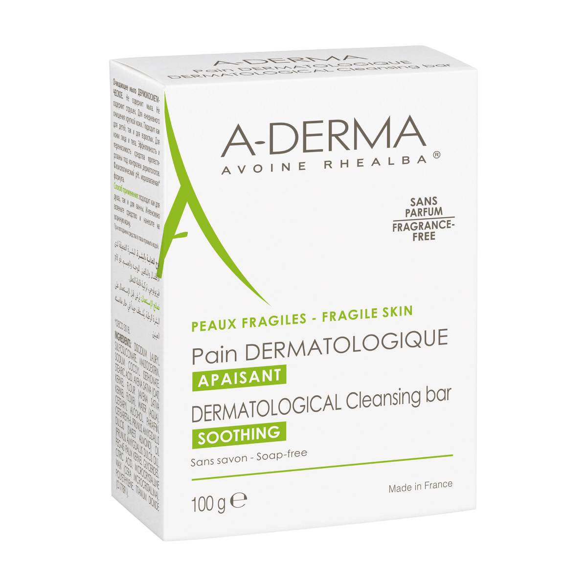 A-Derma Panetto Dermatologico Purificante 100 g 100 g