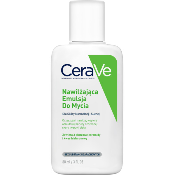 Cerave Nawilżająca emulsja do mycia twarzy i ciała, 88ml