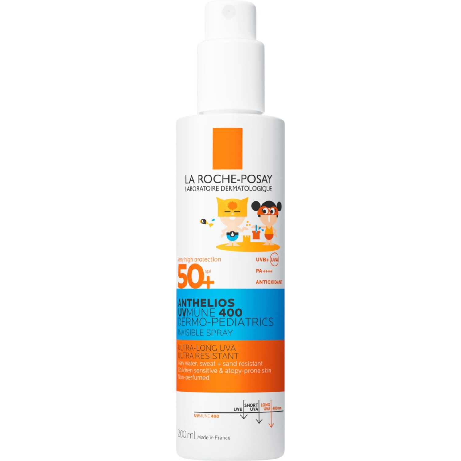 La Roche-Posay Anthelios D-Ped UV Mune Spray ochronny SPF50+