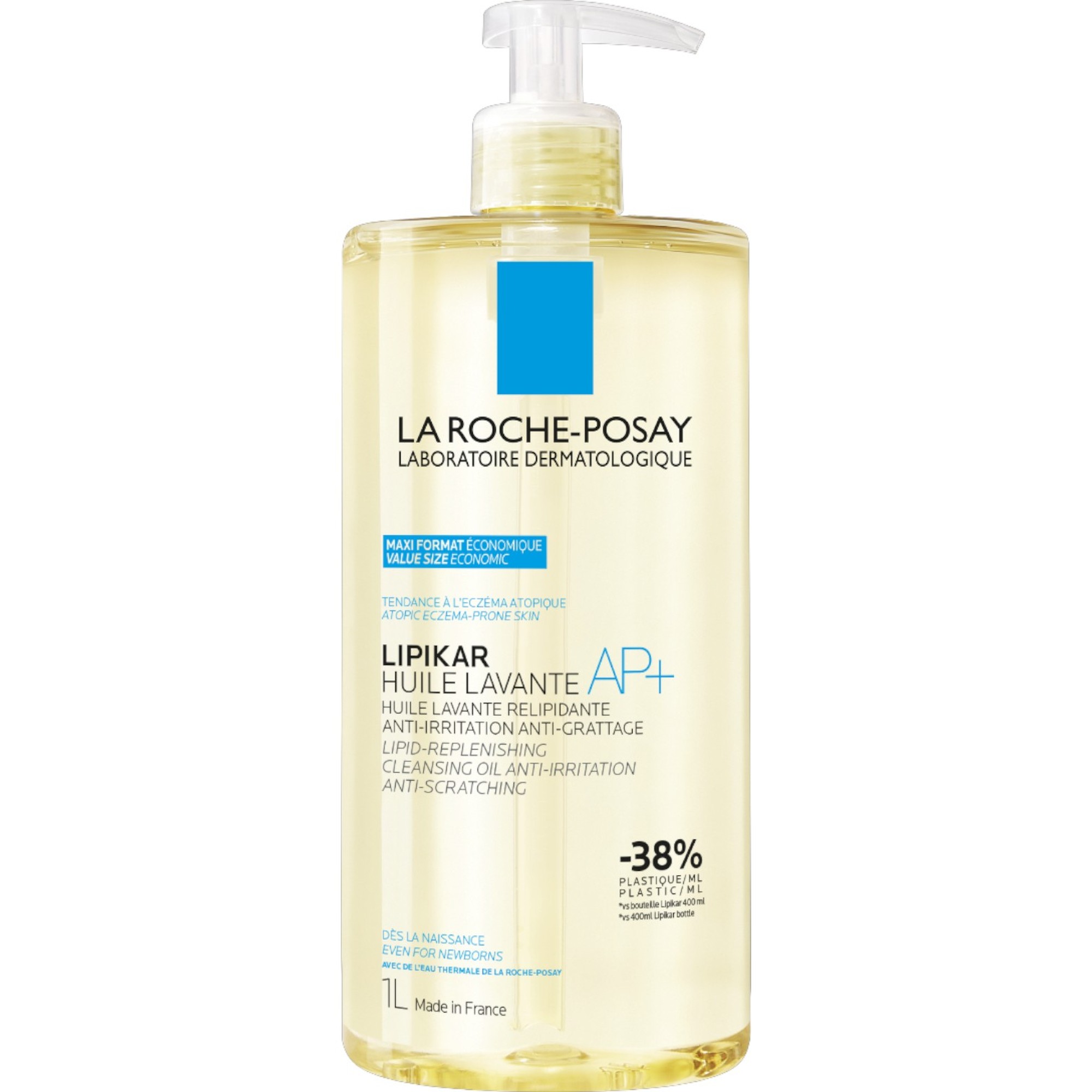 La Roche-Posay Liipikar Olejek myjący, 1000 ml