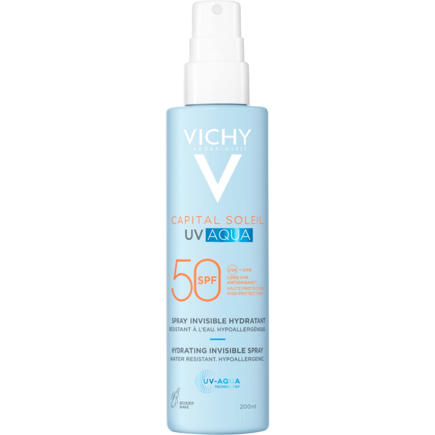 Vichy Capital Soleil UV-Aqua Spray ochronny do ciała, SPF50