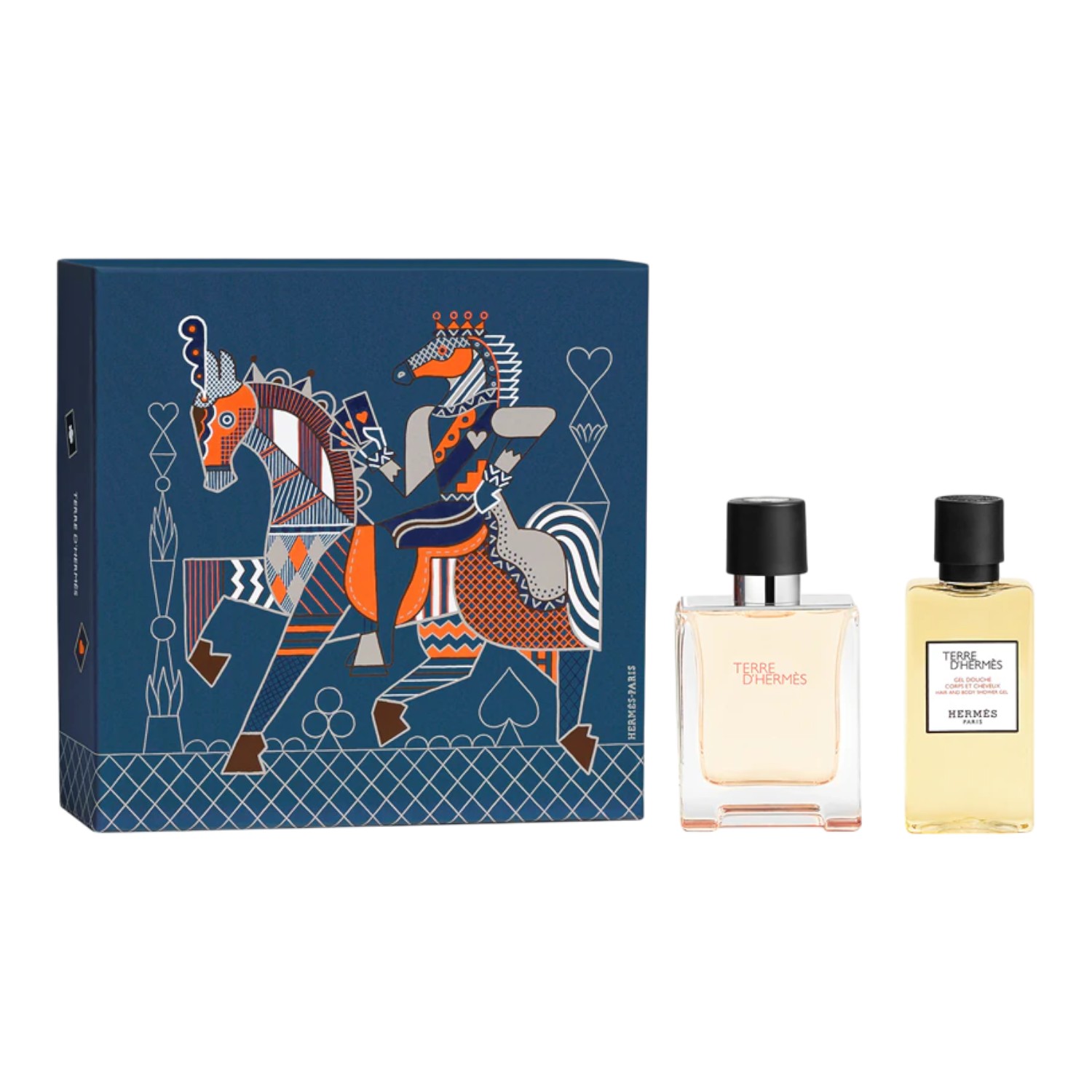 Hermès Terre d'Hermès Zestaw dla mężczyzn: Woda toaletowa 100 ml + żel pod prysznic 80 ml