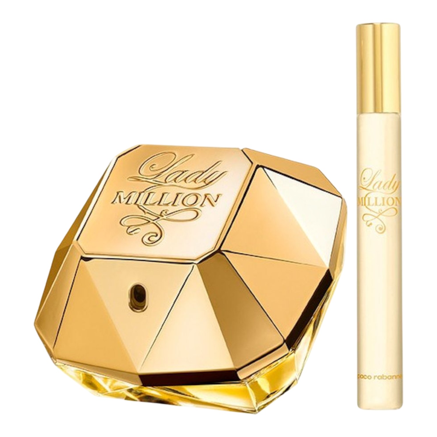 Rabanne Lady Million Zestaw dla kobiet: Woda perfumowana 80 ml + Woda perfumowana 20 ml