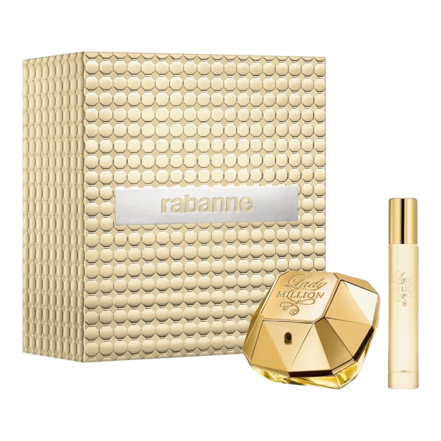 Rabanne Lady Million Zestaw dla kobiet: Woda perfumowana 80 ml + Woda perfumowana 20 ml