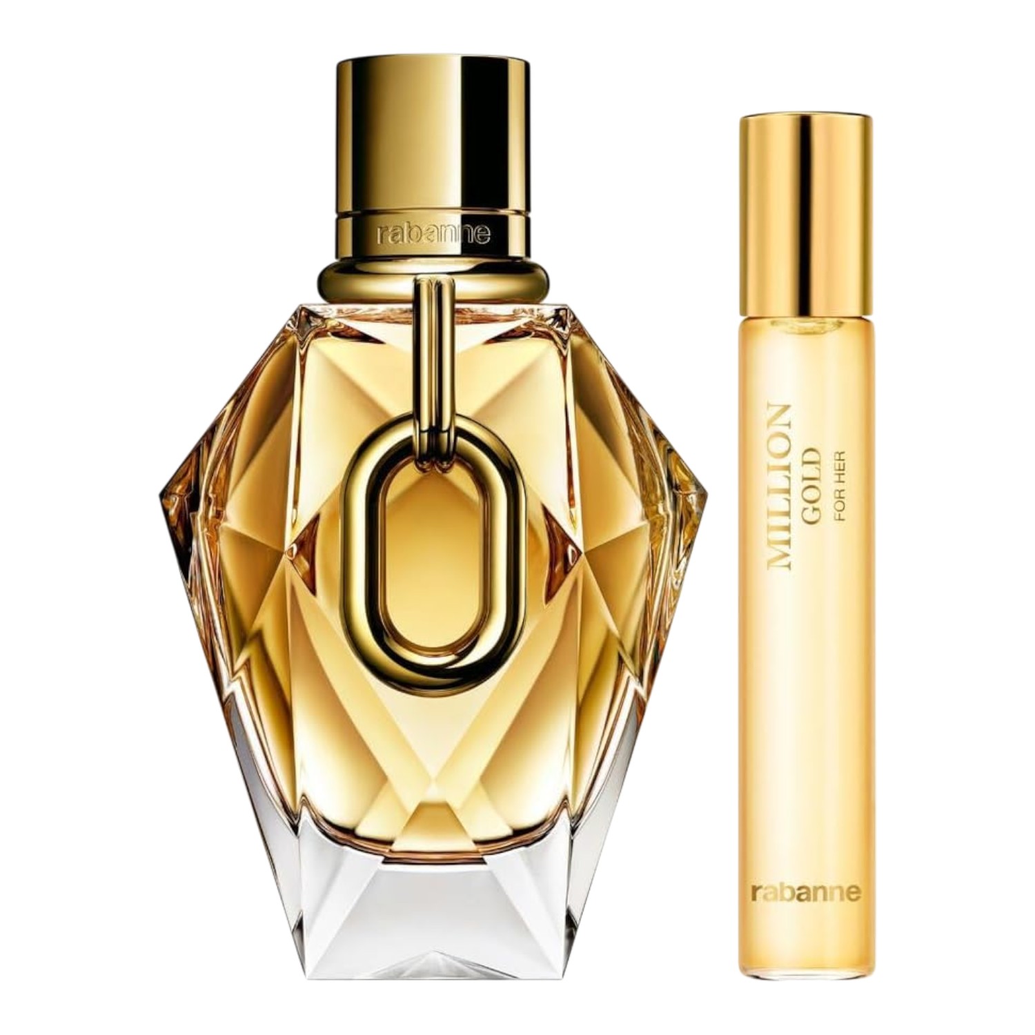 Rabanne Million Gold Zestaw dla kobiet: Woda perfumowana 90 ml + woda perfumowana 20 ml