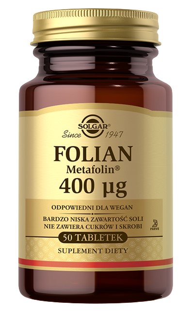 Solgar Folian (Metafolin®) 400 µg