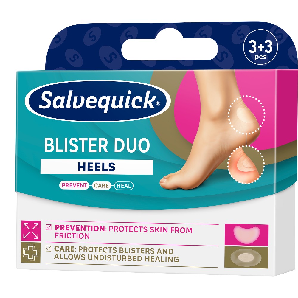 Salvequick Blister Duo Plastry Mix, 6 szt.