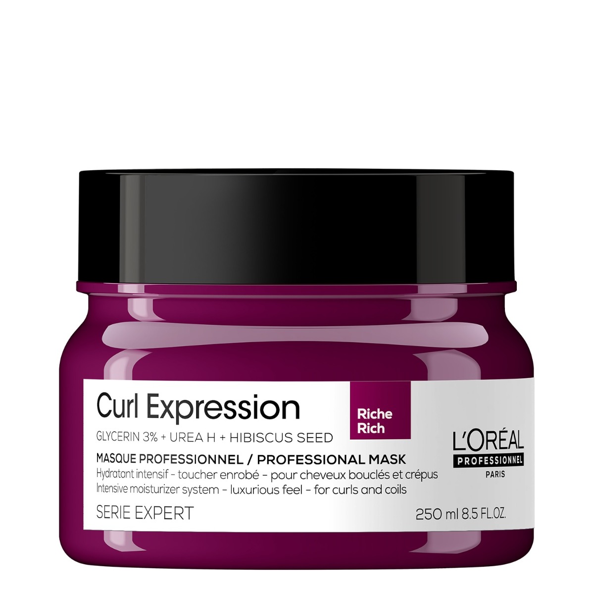 L’Oréal Professionnel Paris Curl Expression Bogata maska nawilżająca, 250 ml