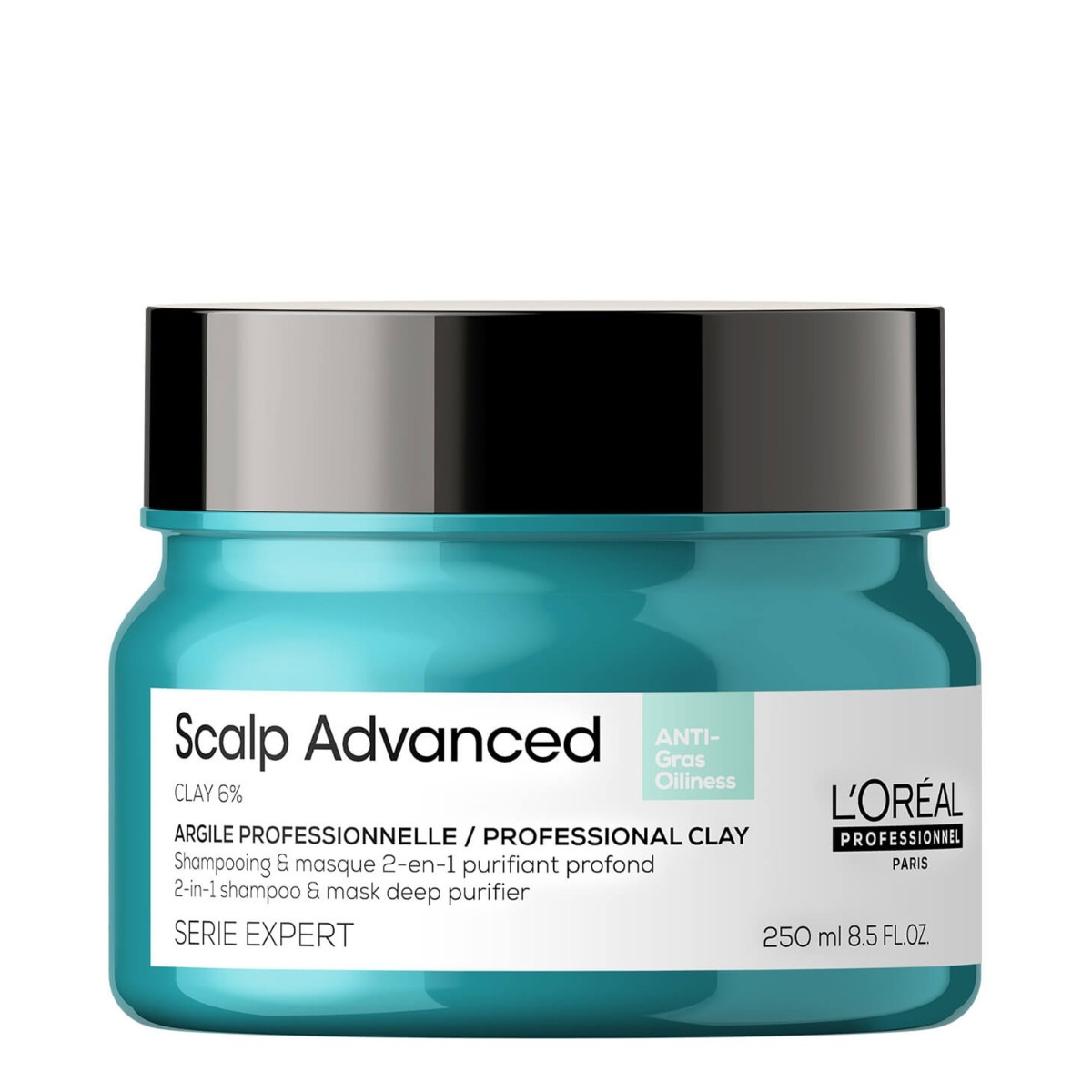 L’Oréal Professionnel Paris maska oczyszczająca z glinką 2w1 Scalp Advanced
