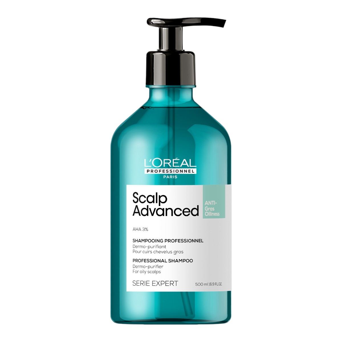 L’Oréal Professionnel SE Scalp Advanced Szampon oczyszczający do przetłuszczającej się skóry głowy, 500 ml