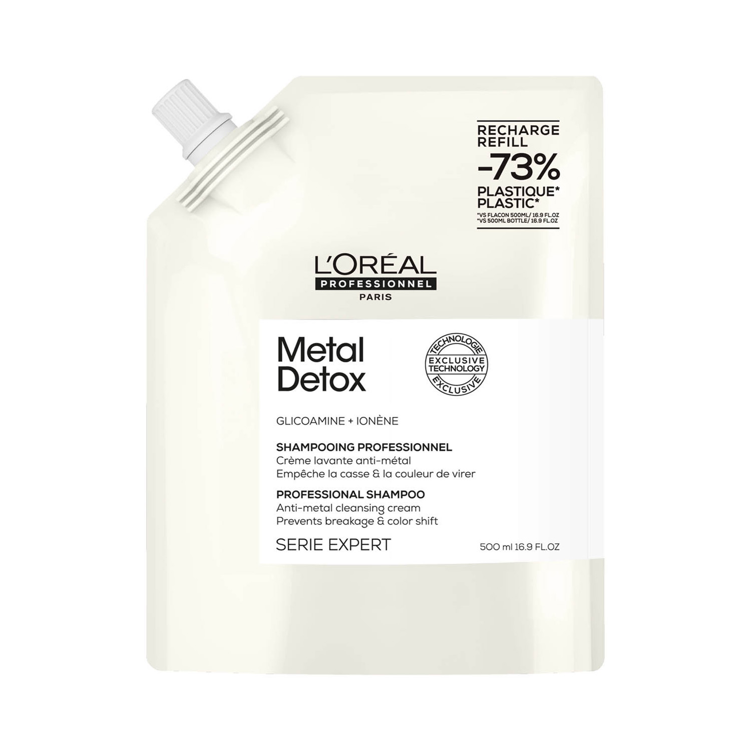 L'Oreal Professionnel Paris szampon ochronny w formacie refill Metal Detox