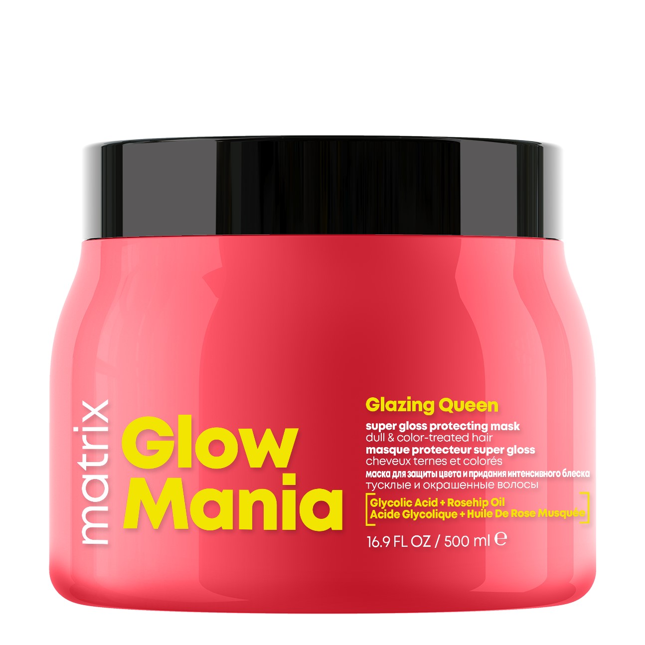 Matrix Glow Mania Maska do włosów koloryzowanych