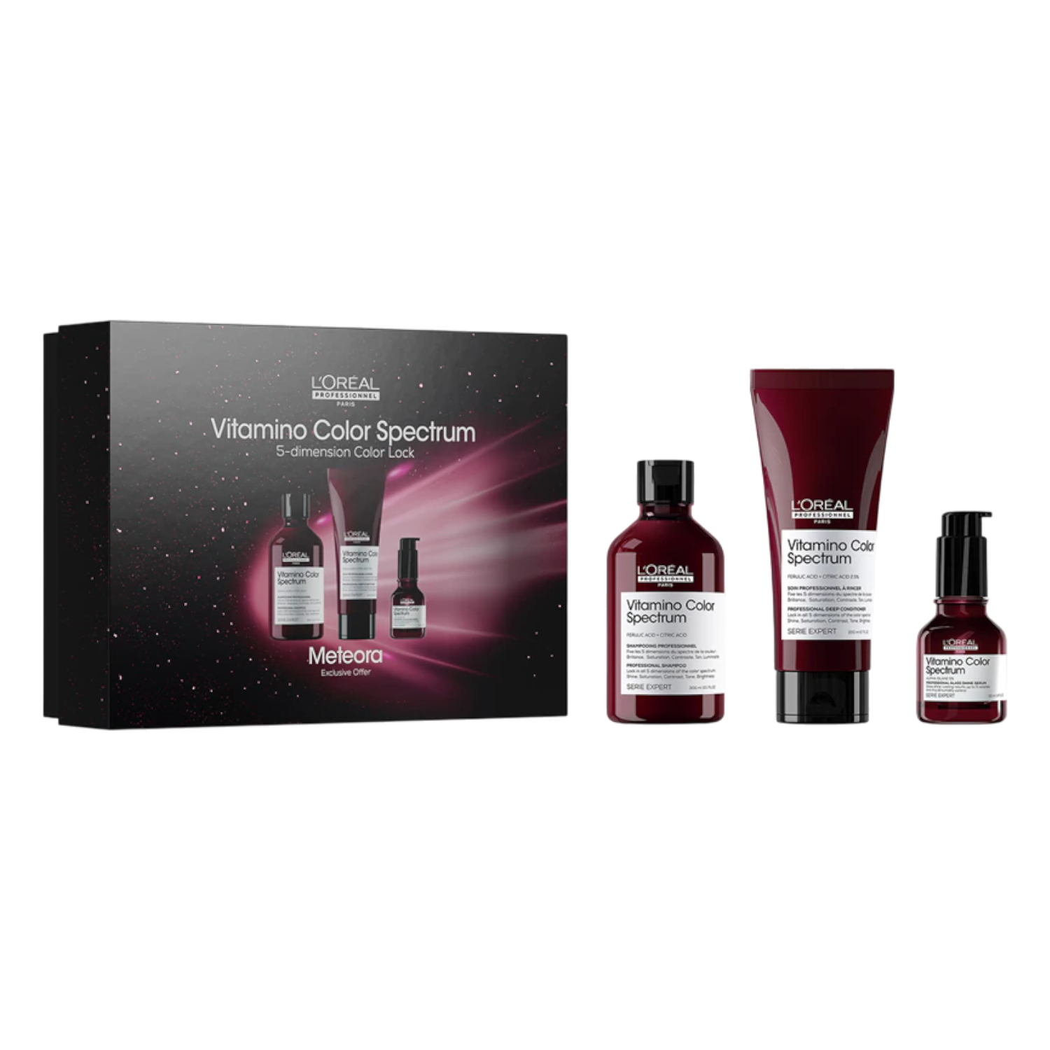 Loreal Professionnel Zestaw prezentowy chroniący kolor: Szampon + serum + odżywka