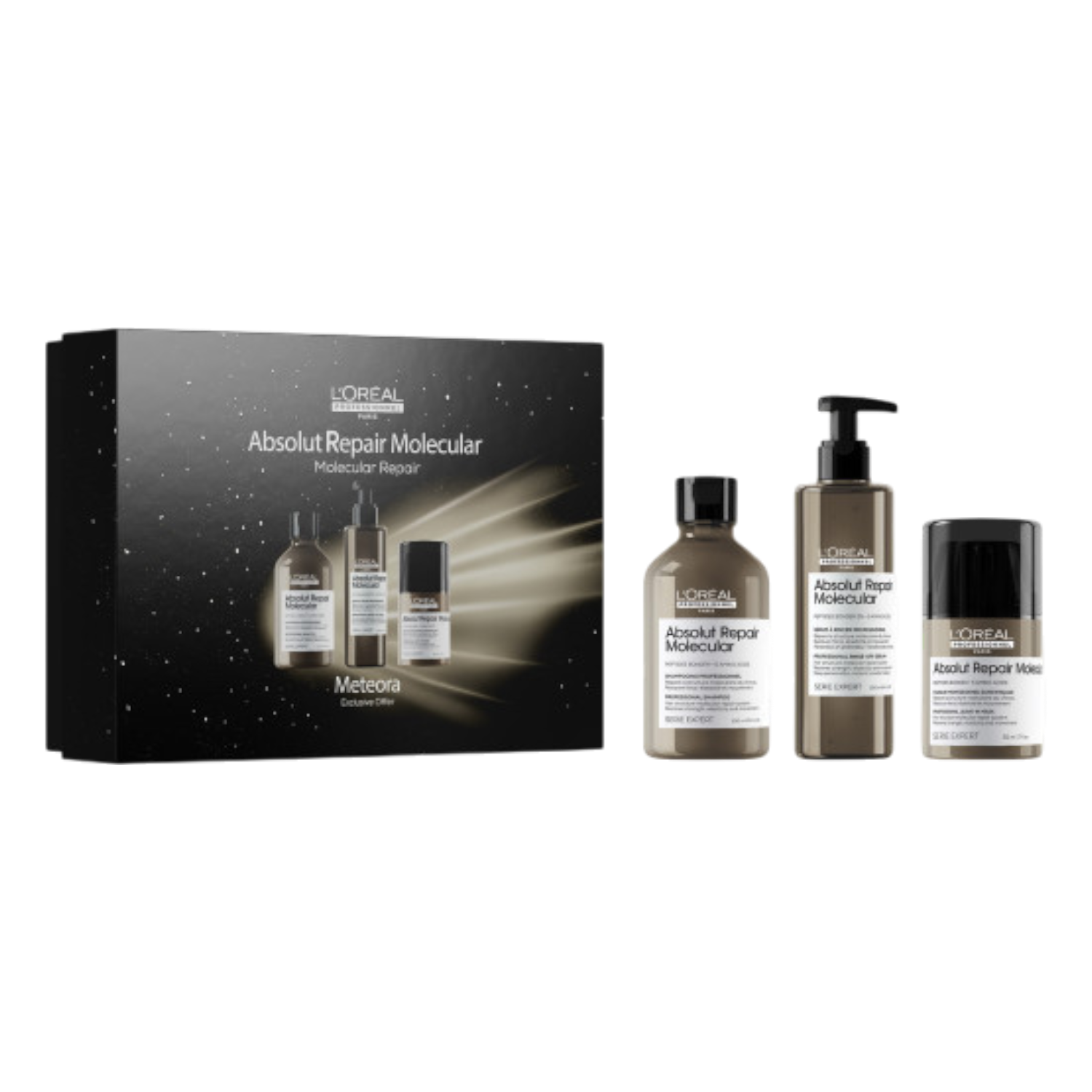 Loreal Professionnel Zestaw prezentowy do włosów zniszczonych: Szampon + serum + pielęgnacja bez spłukiwania