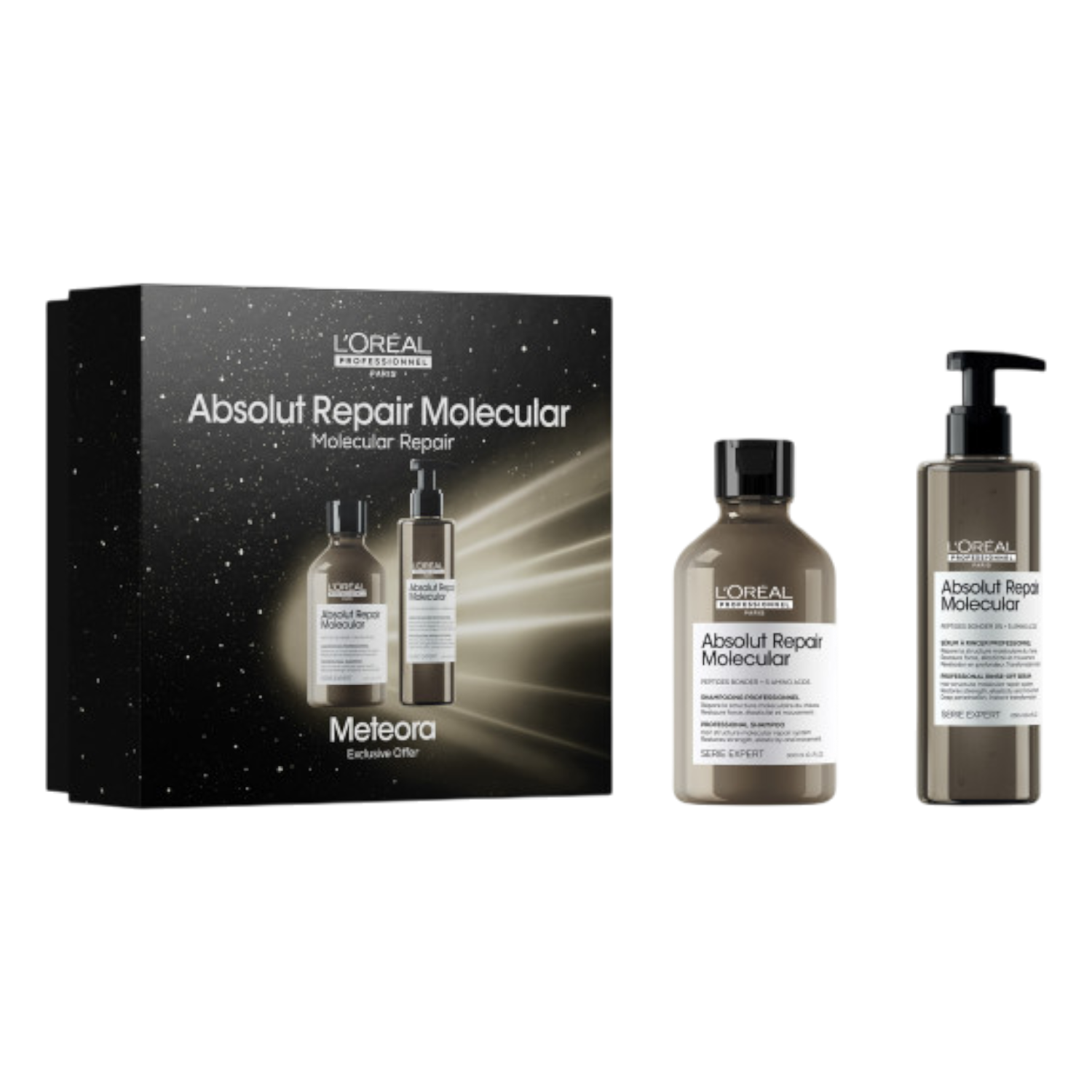 Loreal Professionnel Zestaw prezentowy do włosów zniszczonych: Szampon + serum