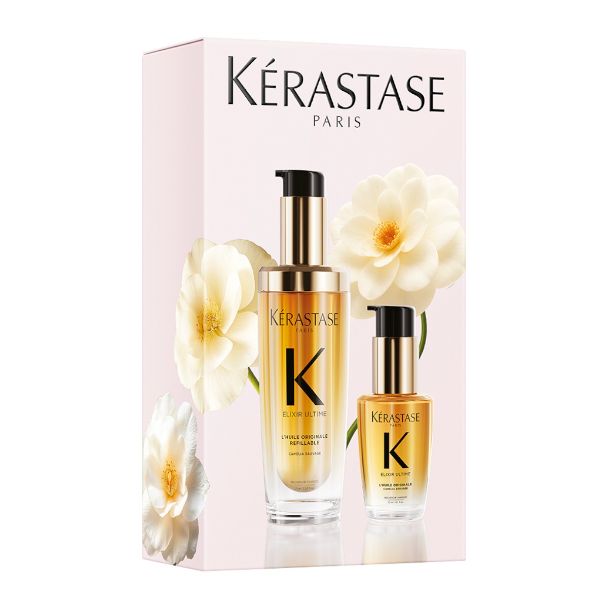 Kerastase Elixir Ultime Zestaw: olejek do włosów 75 ml + 30 ml