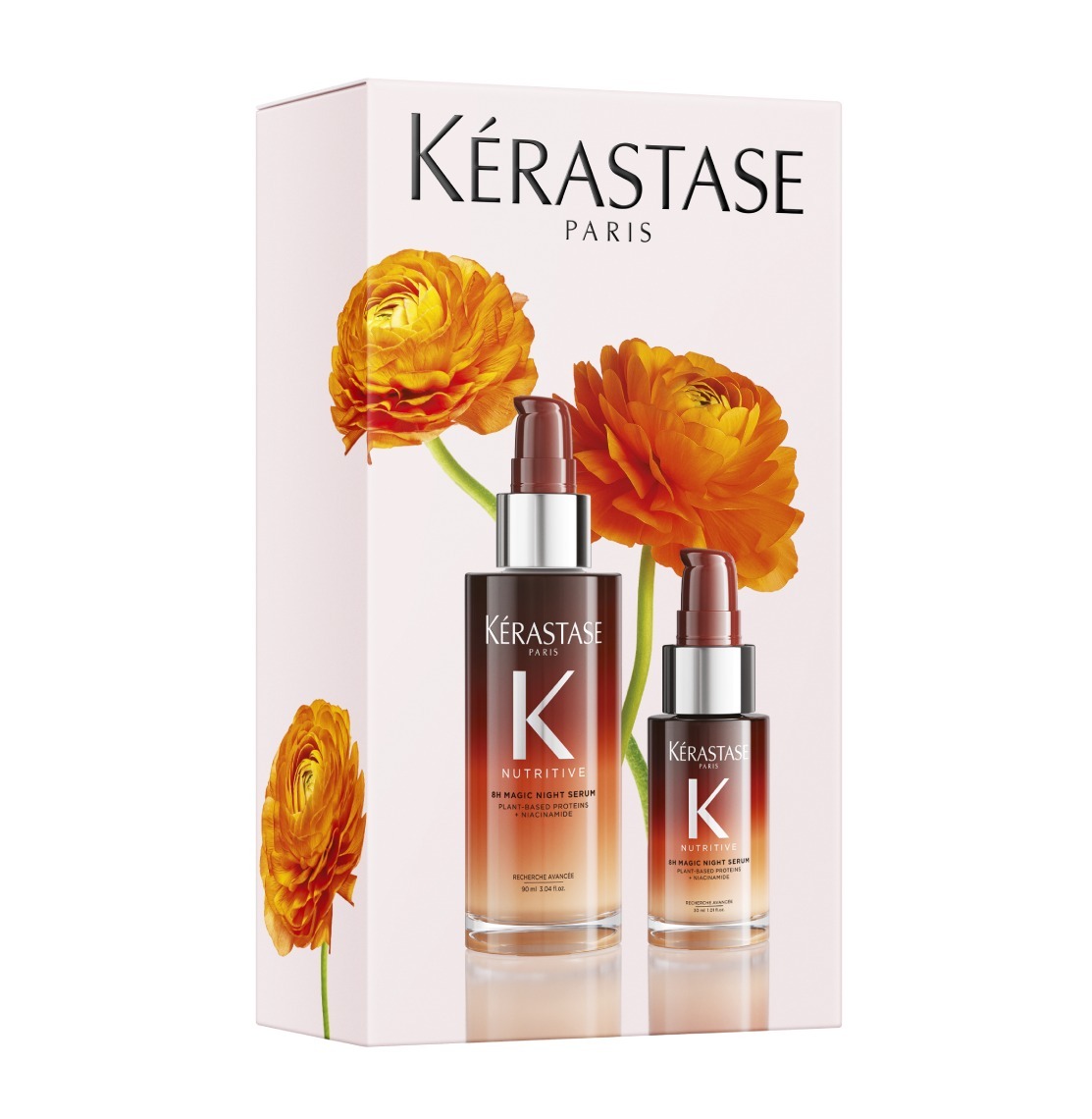 Kerastase 8h Magic Night Zestaw: serum do włosów 90 ml + 30 ml