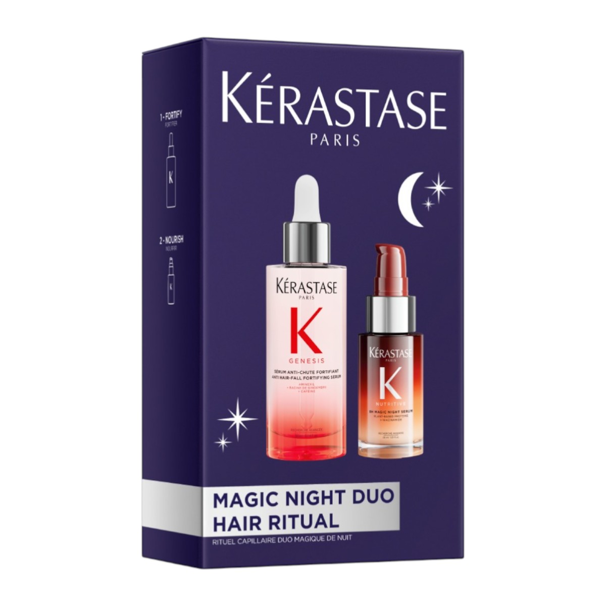 Kerastase Magic Night Duo Hair Ritual Zestaw: Serum Genesis + Serum Magic Night