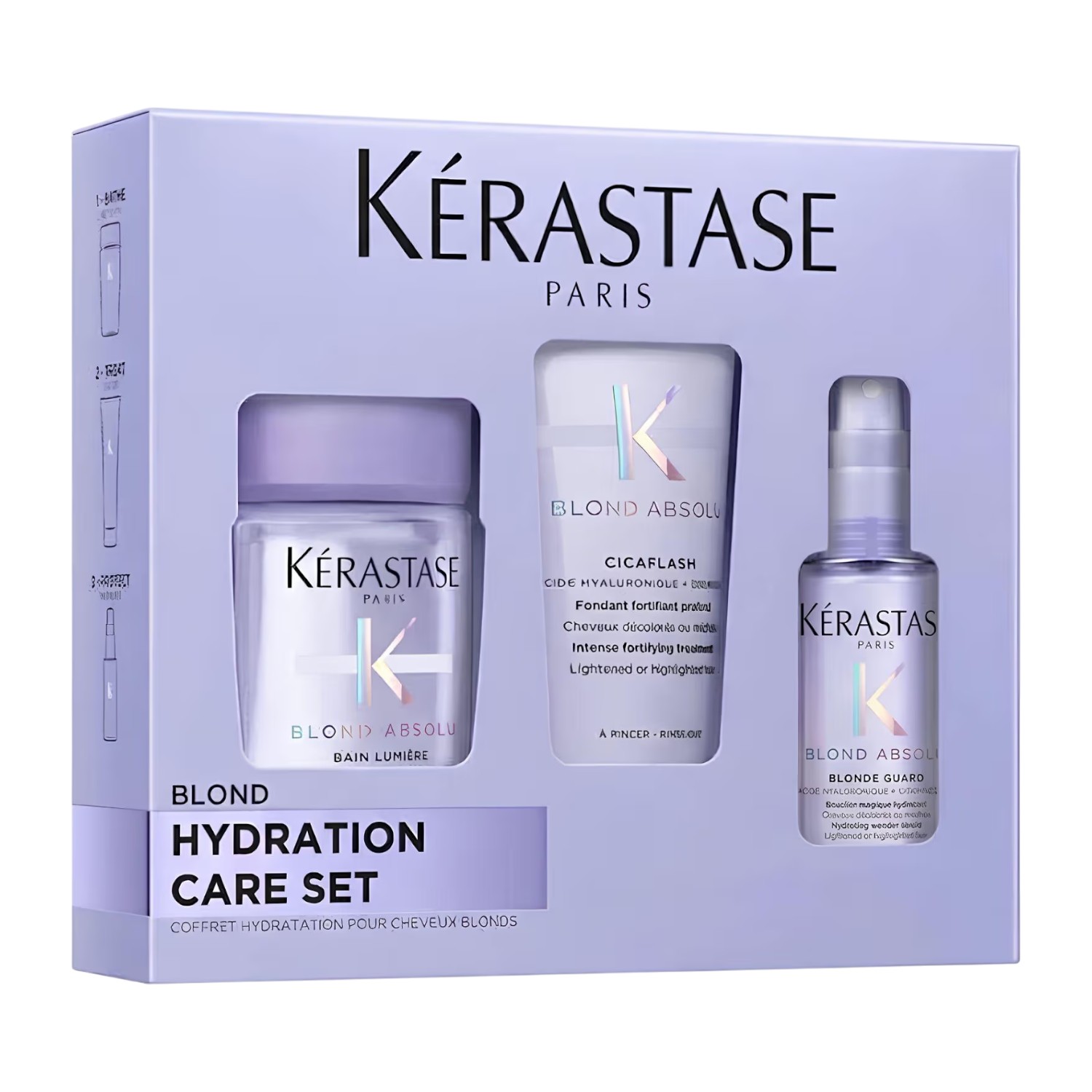 Kerastase Blond Absolu Trio Discovery Set Zestaw do pielęgnacji włosów