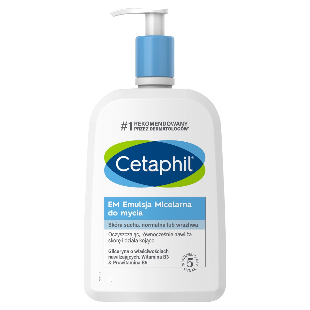 Cetaphil EM Emulsja Micelarna do mycia, 1000 ml 1000 ml