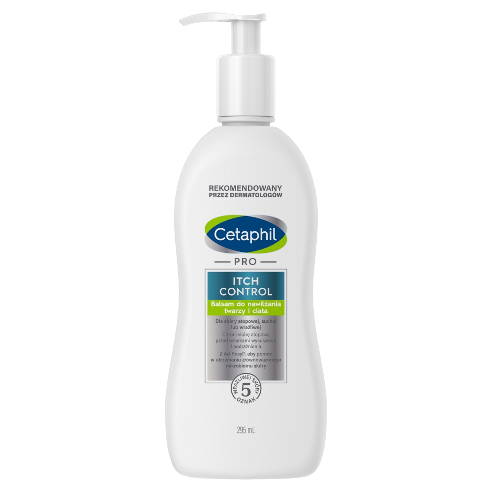 Cetaphil Pro Itch Control Nawilżający Balsam do twarzy i ciała 295 ml
