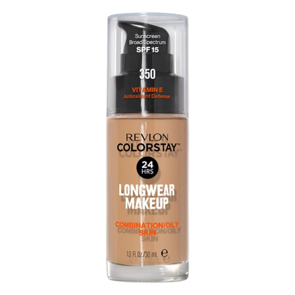 Revlon Colorstay Podkład do cery mieszanej i tłustej, 350 Rich Tan
