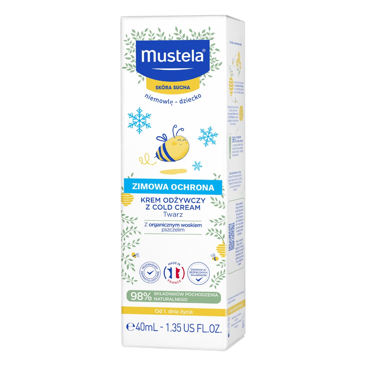 Mustela Crema Nutriente Con Cold Cream 40 Ml