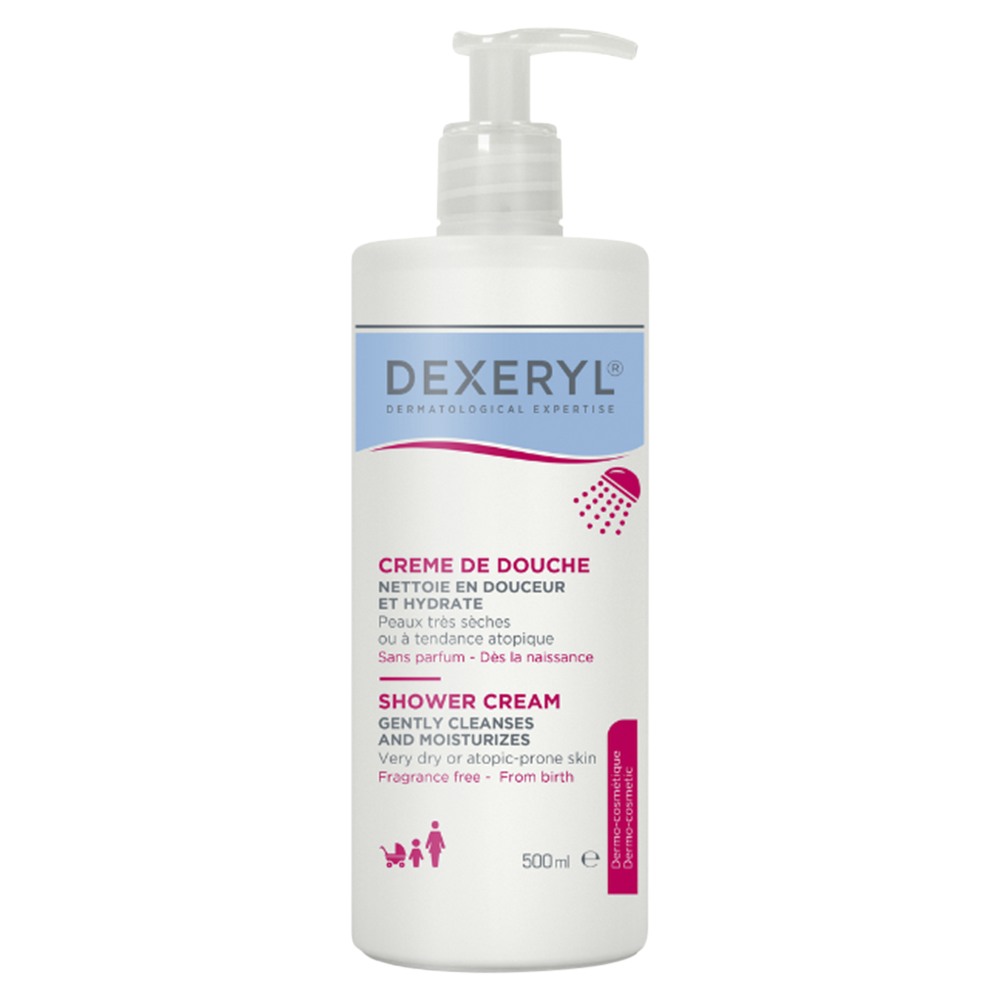 Dexeryl Oczyszczający krem do mycia, 500 ml