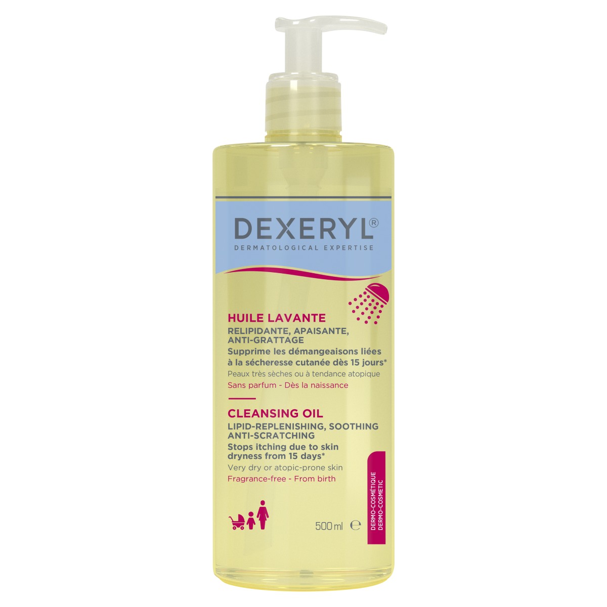 Dexeryl Olejek do mycia, 500 ml