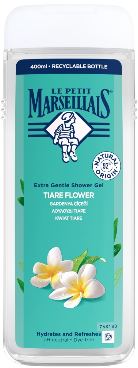 Le Petit Marseillas Żel pod prysznic Kwiat Tiare  400 ml