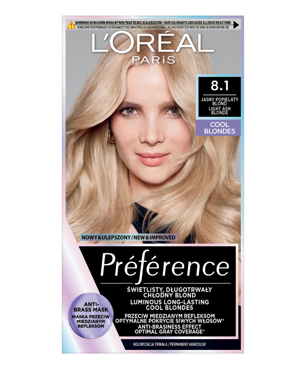 L’oréal Preference Tintura Per Capelli 8.1 Wbis Copenhague