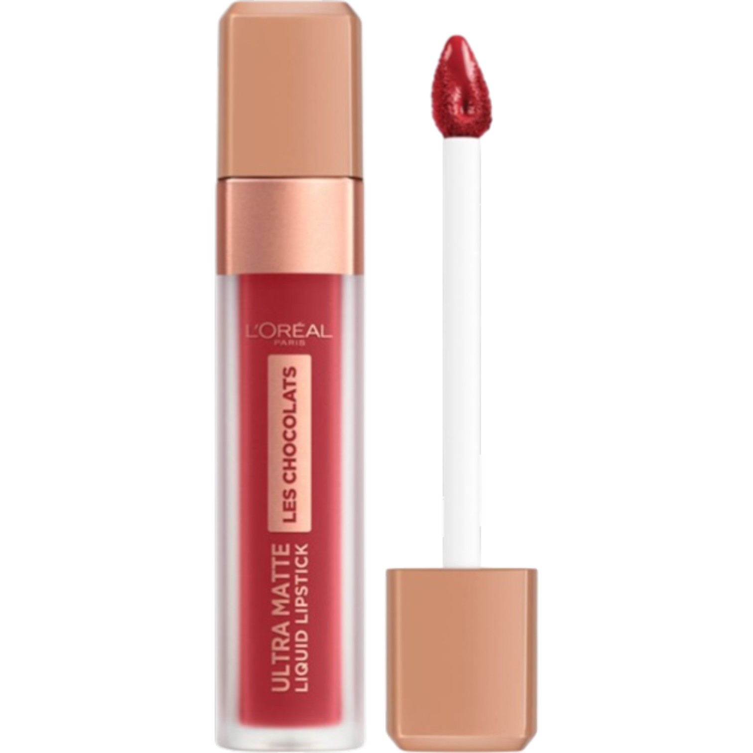 L’Oréal Infallible Les Chocolats Matowa szminka w płynie, 864 Tasty Ruby Tasty Ruby