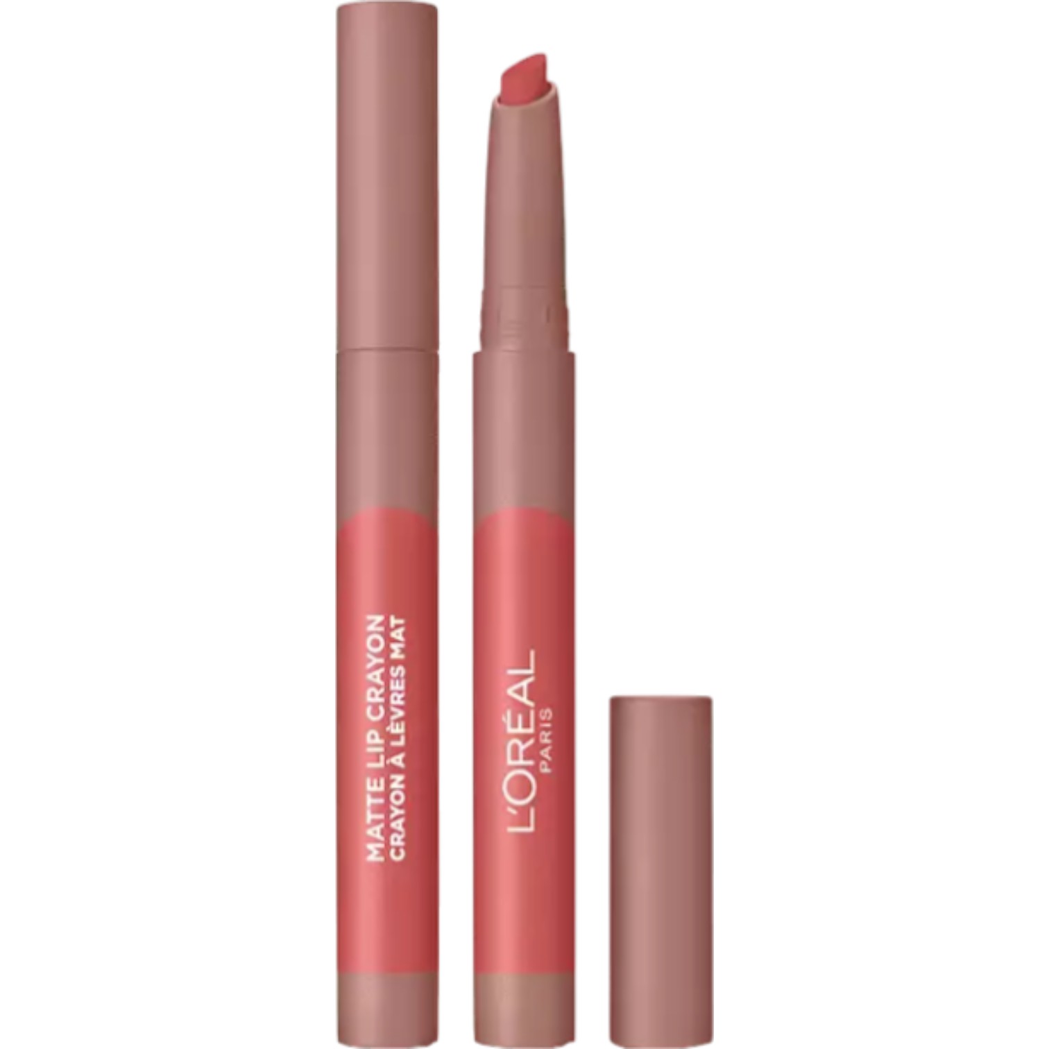 L’Oréal Infallible Matte Crayon 105 Sweet And Salty, Matowa pomadka w kredce Sweet And Salty