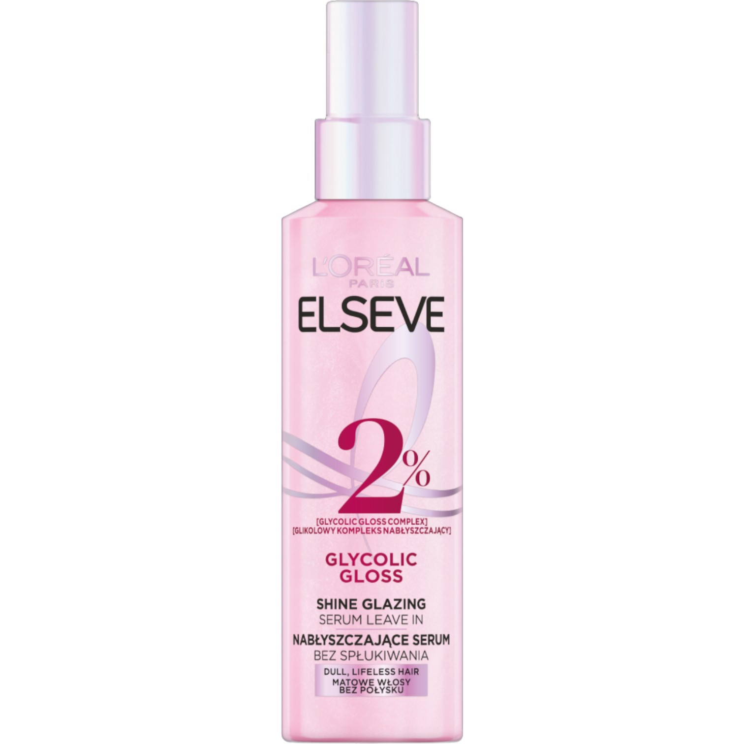 Elseve Glycolic Gloss Core, Spray Lucidante per Capelli