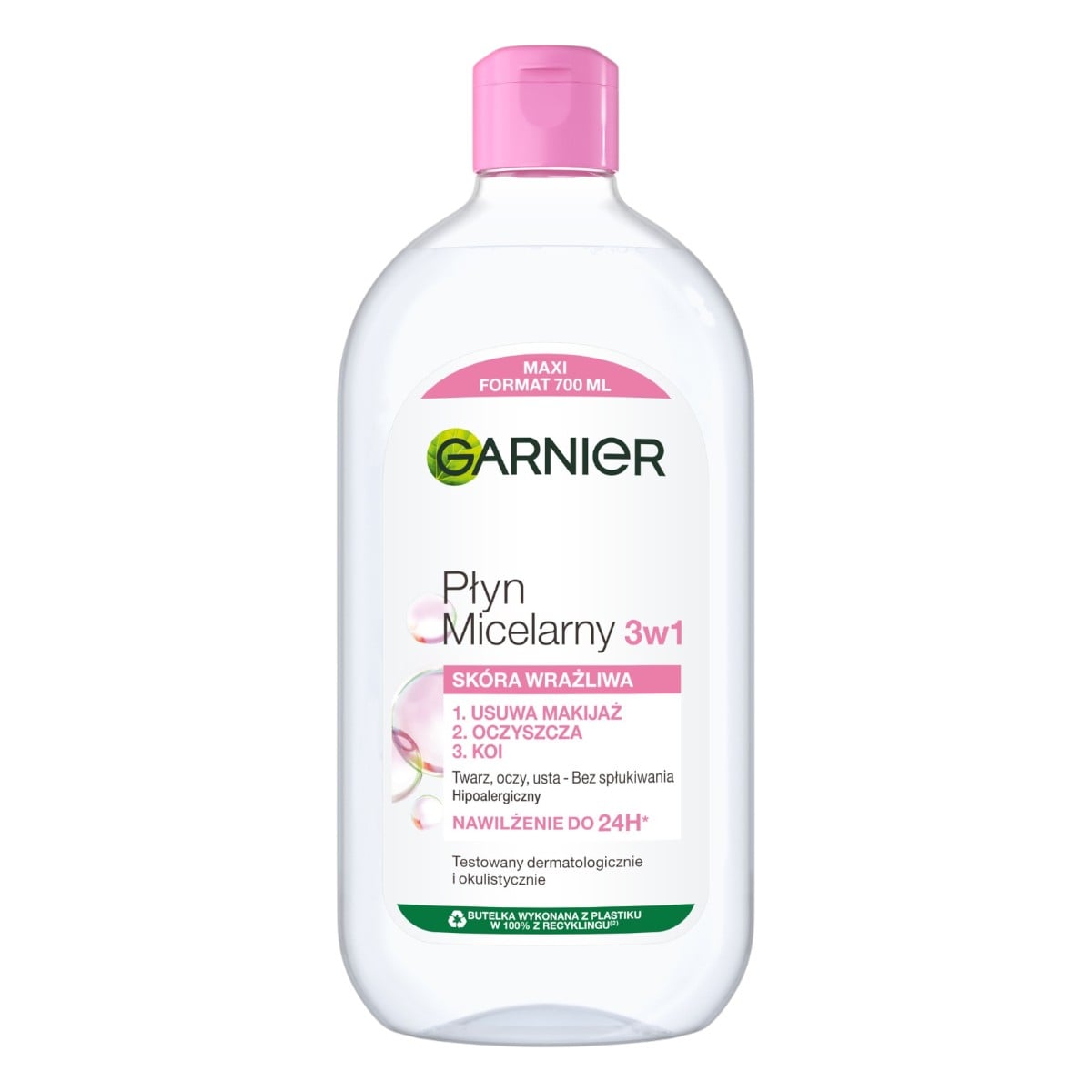Garnier Skin Naturals Płyn micelarny 3w1 dla skóry wrażliwej 
