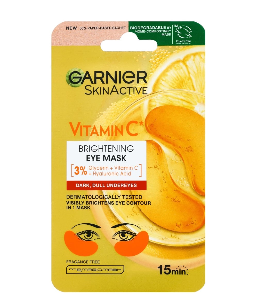 Garnier Skin Naturals Maschera Occhi Illuminante alla Vitamina C 5g