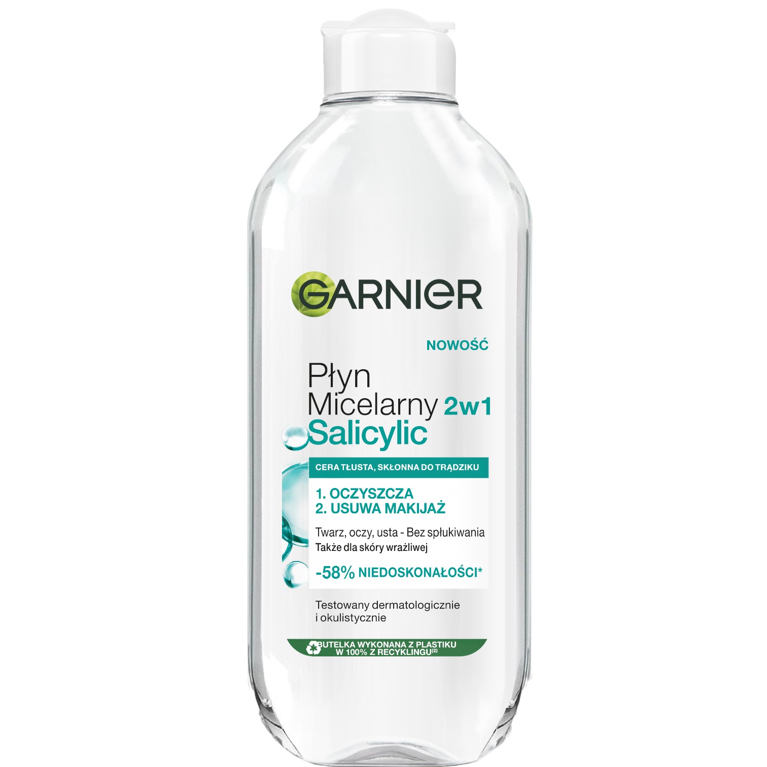 Garnier Płyn micelarny z kwasem salicylowym