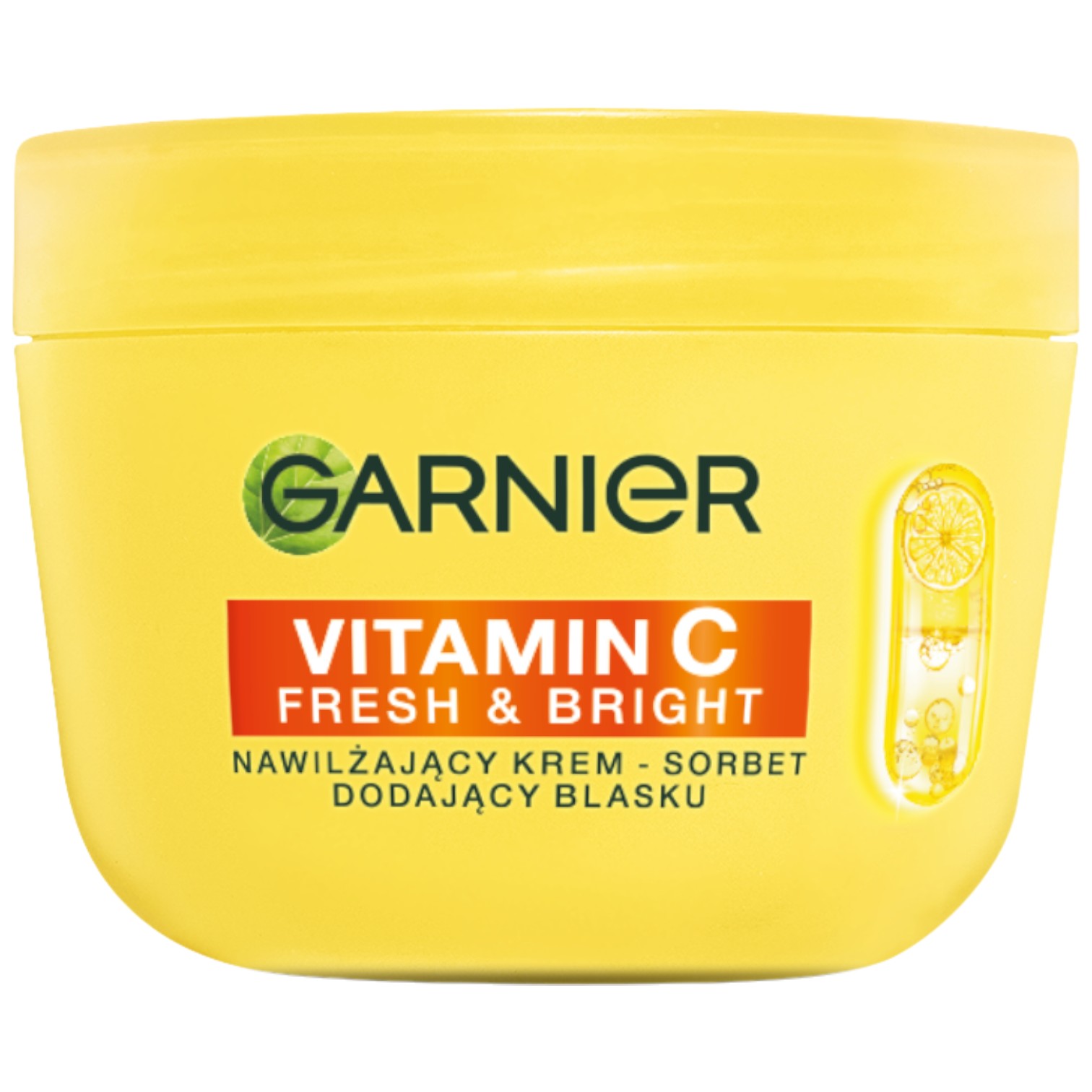 Garnier Vitamin C Fresh & Bright Nawilżający krem-sorbet dodający blasku