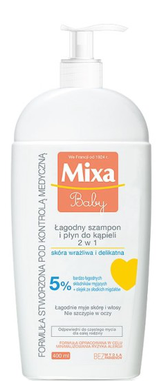 Mixa Baby Shampoo e Detergente Delicato 2 in 1 400 ml 400 ml
